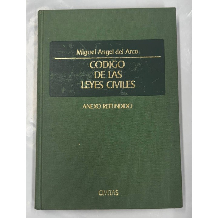 CODIGO DE LAS LEYES. ANEXO REFUNDIDO.